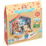 MIA mini domek MI HOUSE zrób to sam zestaw kreatywny Djeco 8+