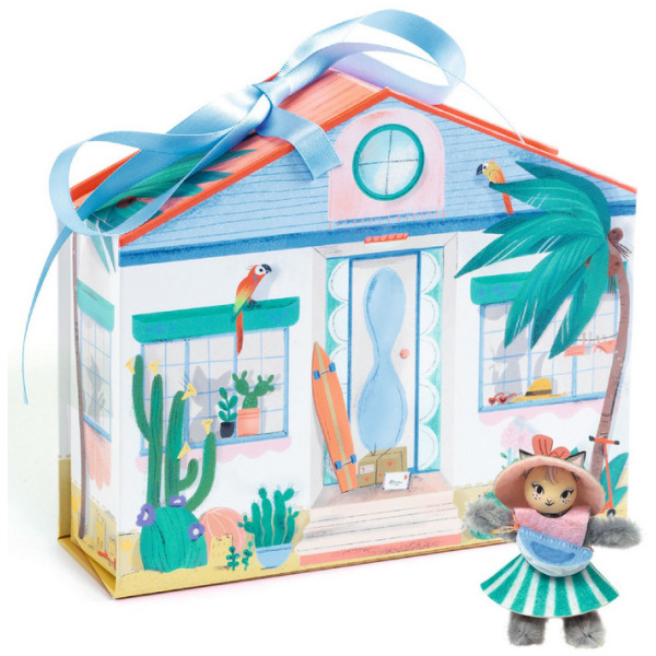 MIA mini domek MI HOUSE zrób to sam zestaw kreatywny Djeco 8+