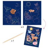 ZACZAROWANY LAS zestaw artystyczny 6 w 1 kreatywny Djeco 6+