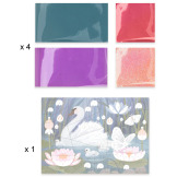 ZACZAROWANY LAS zestaw artystyczny 6 w 1 kreatywny Djeco 6+