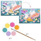 ZACZAROWANY LAS zestaw artystyczny 6 w 1 kreatywny Djeco 6+