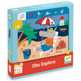 ODKRYWCY gra obserwacyjna na spostrzegawczość szukaj i znajdź Djeco 3+