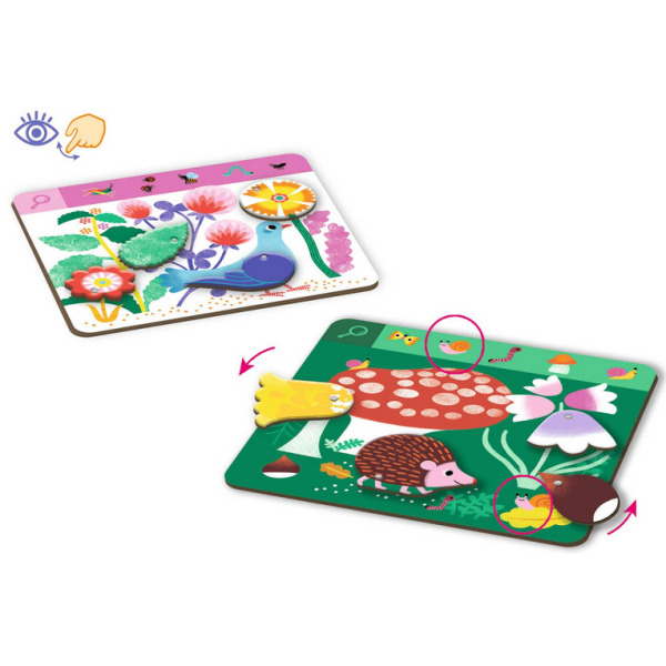 ANIMO gra obserwacyjna na spostrzegawczość szukaj i znajdź Djeco 3+