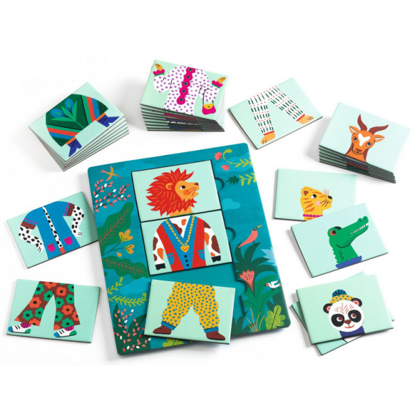 MODANIMO układanka ubieranka Eduludo Djeco 3+