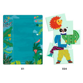 MODANIMO układanka ubieranka Eduludo Djeco 3+