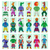 MODANIMO układanka ubieranka Eduludo Djeco 3+