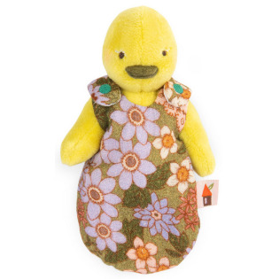 Kaczuszka BEBE RITA przytulanka w uroczym śpiworku LES MINOUCHKAS Moulin Roty 10msc+