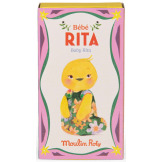 Kaczuszka BEBE RITA przytulanka w uroczym śpiworku LES MINOUCHKAS Moulin Roty 10msc+