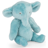 Słonik BEBE PABLO przytulanka w uroczym śpiworku LES MINOUCHKAS Moulin Roty 10msc+