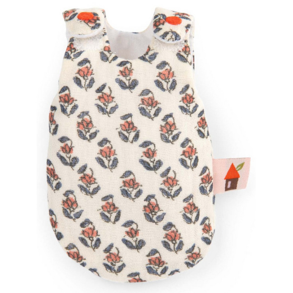 Słonik BEBE PABLO przytulanka w uroczym śpiworku LES MINOUCHKAS Moulin Roty 10msc+