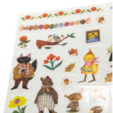 LES MINOUCHKAS tatuaże zmywalne dla dzieci 57 szt. Moulin Roty 3+