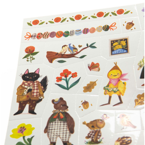 LES MINOUCHKAS tatuaże zmywalne dla dzieci 57 szt. Moulin Roty 3+