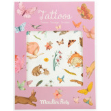 LES ROSALIES tatuaże zmywalne dla dzieci 65 szt. Moulin Roty 3+