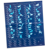 KONSTELACJA Les Jardin du Moulin kalkomania z plakatem zestaw kreatywny Moulin Roty 6+