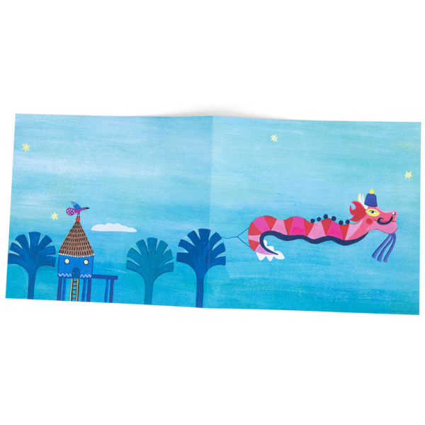 LES COMETES FILANTES kalkomania zestaw kreatywny Moulin Roty 4+