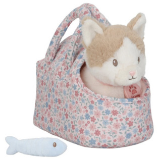 Marley PLUSZOWY KOTEK W TOREBCE przytulanka z akcesoriami Little Dutch 12m+