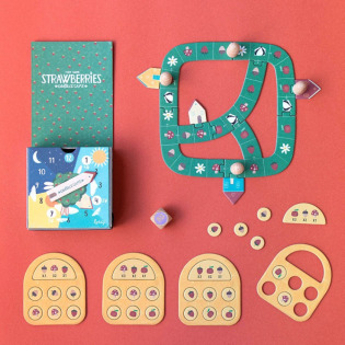 STRAWBERRIES mini gra strategiczna Londji 3+