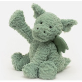 SMOK SŁODZIAK zielona przytulanka 23 cm Fuddlewuddle Jellycat 0+