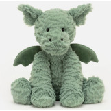 SMOK SŁODZIAK zielona przytulanka 23 cm Fuddlewuddle Jellycat 0+