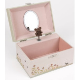 4 PORY ROKU pozytywka z misiem szkatułka na biżuterię Egmont Toys 3+