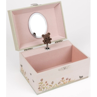 4 PORY ROKU pozytywka z misiem szkatułka na biżuterię Egmont Toys 3+