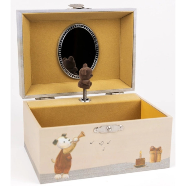 PRZYJACIELE pozytywka z misiem szkatułka na biżuterię Egmont Toys 3+