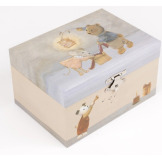 PRZYJACIELE pozytywka z misiem szkatułka na biżuterię Egmont Toys 3+