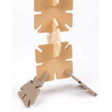 DREWNIANE KLOCKI KONSTRUKCYJNE zestaw 60 elementów  Egmont Toys 3+