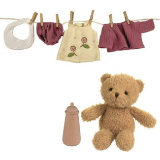 MIŚ MORRISETTE przytulanka z ubrankami w walizce Egmont Toys 3+