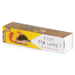 PRZYGODY WIEWIÓRKI  projektor latarka ze slajdami Moulin Roty 4+