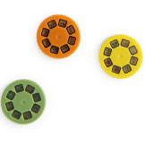 PRZYGODY WIEWIÓRKI  projektor latarka ze slajdami Moulin Roty 4+