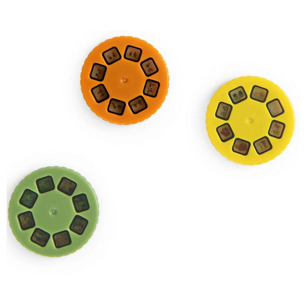 PRZYGODY WIEWIÓRKI  projektor latarka ze slajdami Moulin Roty 4+