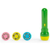 PRZYGODY WILKA projektor latarka ze slajdami Moulin Roty 4+