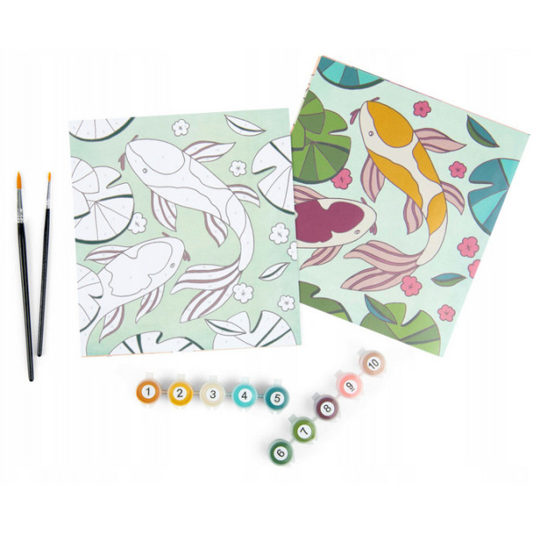 LES ROSALIES malowanie po numerach zestaw kreatywny Moulin Roty 6+