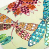 LES ROSALIES mozaiki wyklejanki zestaw kreatywny Moulin Roty 5+