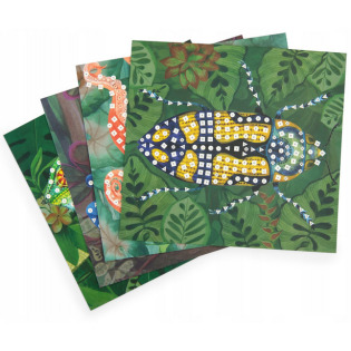 BOTANIKA malowanie po numerach zestaw kreatywny