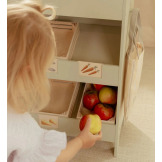 DREWNIANY SKLEPIK do zabawy z akcesoriami FSC Little Dutch 3+