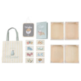 DREWNIANY SKLEPIK do zabawy z akcesoriami FSC Little Dutch 3+