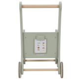 DREWNIANY WÓZEK na zakupy do zabawy w sklep z akcesoriami FSC Little Dutch 3+