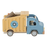 WYWROTKA drewniany samochód z figurkami i akcesoriami śmieciarka FSC Little Dutch 2+