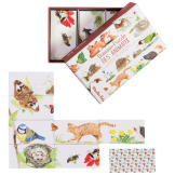 ZWIERZĘCE DOMINO gra 30 el. LE JARDIN DU MOULIN Moulin Roty 3+