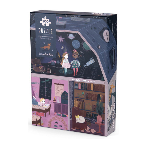 PARYSKA KAMIENICA puzzle obserwacyjne dla dzieci 200 el. Les Parisiennes Moulin Roty 6+