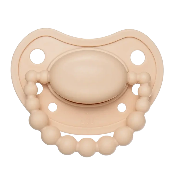 Smoczek pozycjonujący COOKIE BEIGE 0-3M LUU Kids