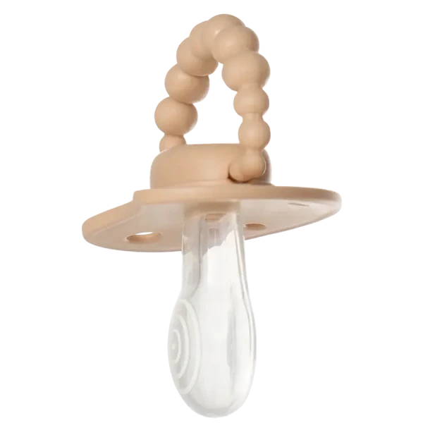 Smoczek pozycjonujący COOKIE BEIGE 0-3M LUU Kids