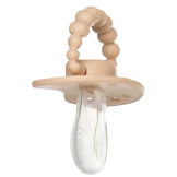 Smoczek pozycjonujący COOKIE BEIGE 0-3M LUU Kids