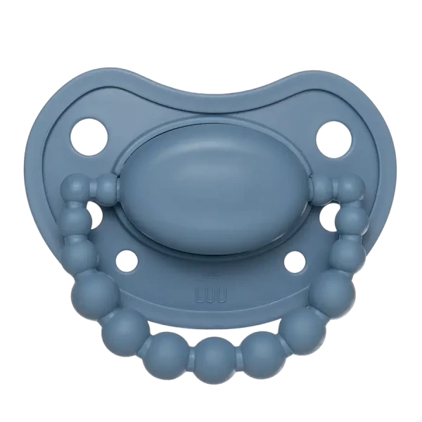 Smoczek pozycjonujący CLOUDY BLUE 0-3M LUU Kids