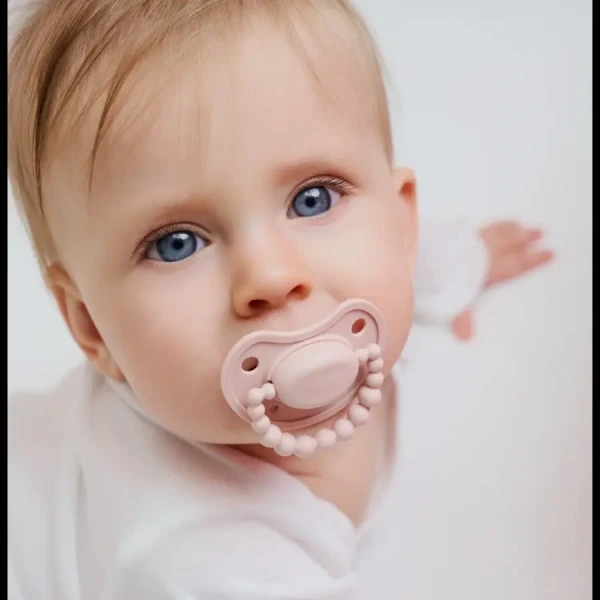 Smoczek pozycjonujący VELVET BLUSH 0-3M LUU Kids