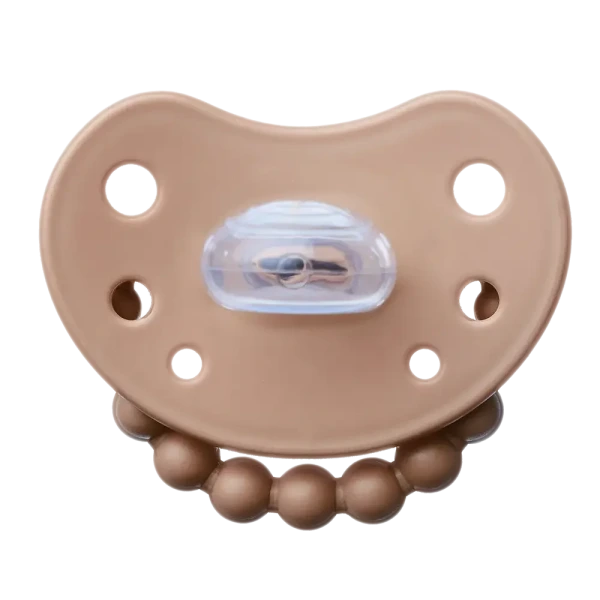 Smoczek pozycjonujący MILK HAZELNUT 0-3M LUU Kids