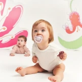 Smoczek pozycjonujący BLUEBERRY SHAKE 3-6M LUU Kids