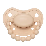 Smoczek pozycjonujący COOKIE BEIGE 3-6M LUU Kids